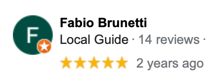 Recensione di un cliente